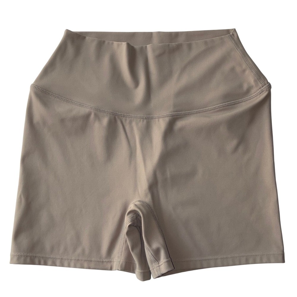 CSB x Isabelle Mathers Freedom Shorts Womens M Neutral Gym Pilates Workout